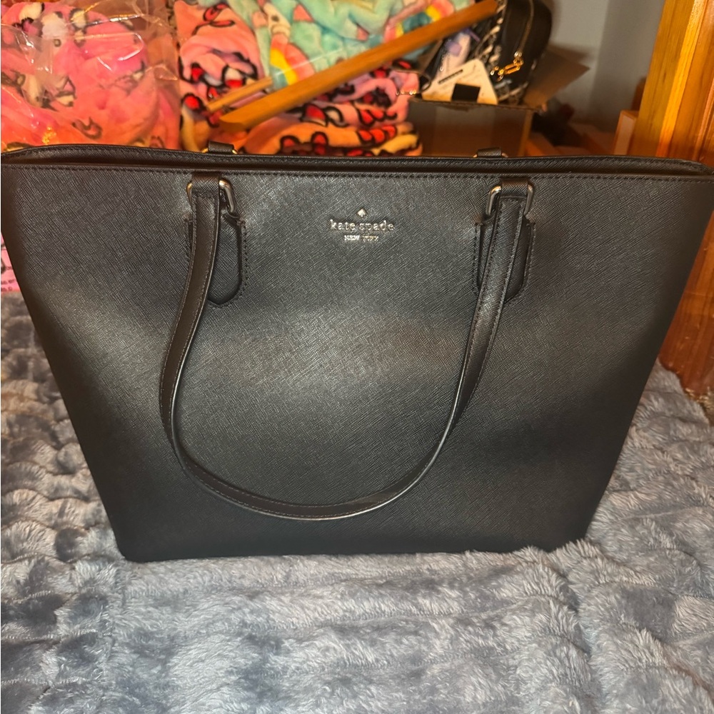 Kate spade black tote bag